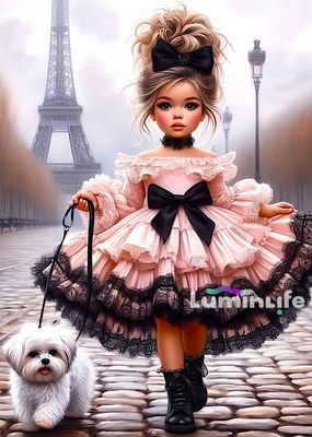 Kit Broderie Diamant - Petite Parisienne - WN10