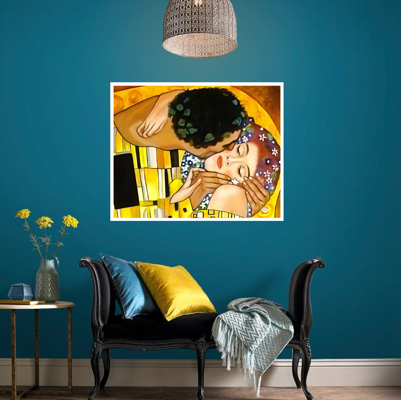 Broderie Diamant 100% -Le Baiser de Klimt