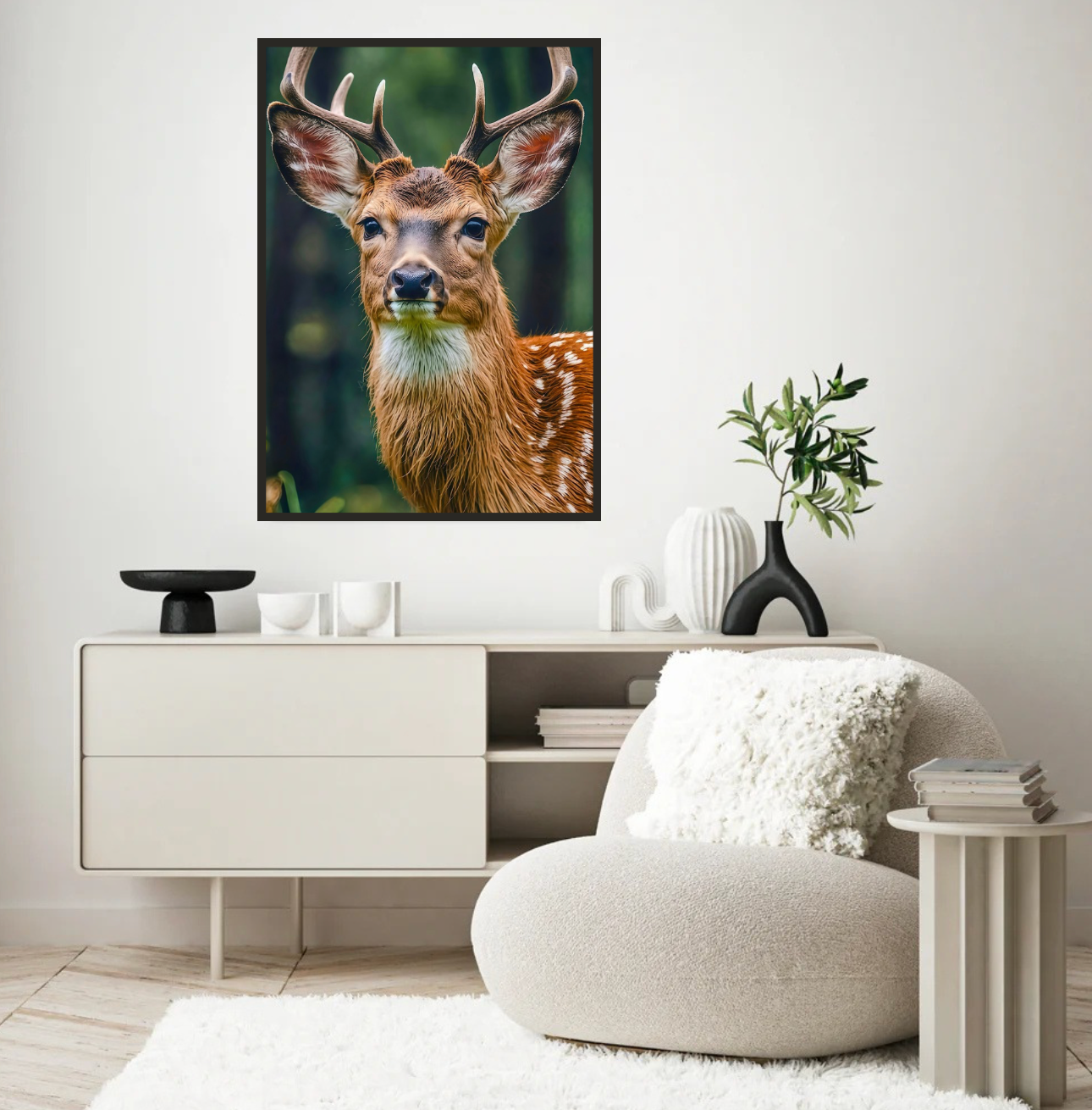 Broderie Diamant 100% Grand -Cerf
