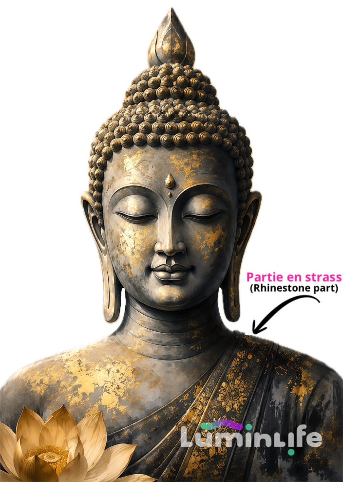 Broderie Diamant 5D - Buddha Zen