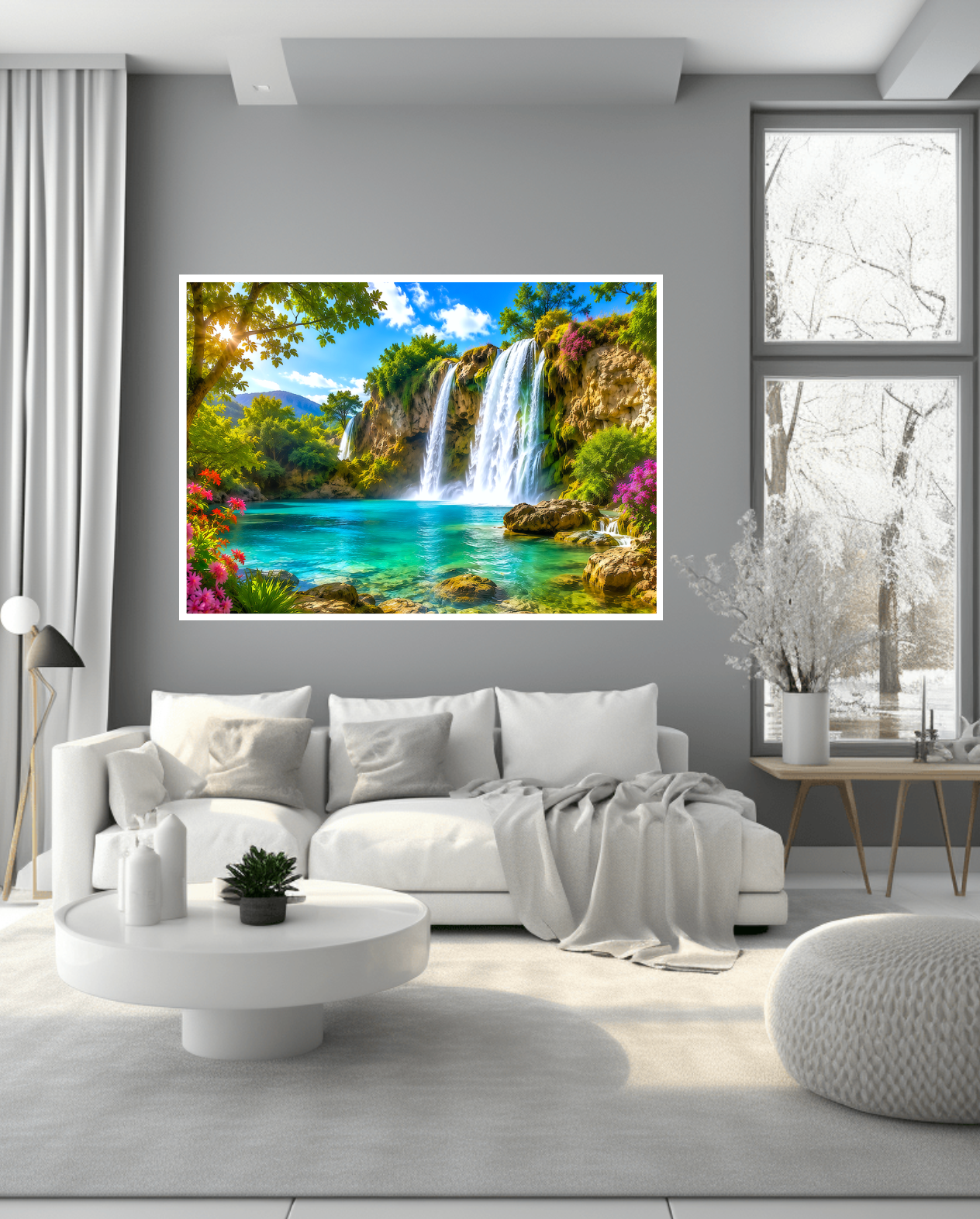 Broderie Diamant 100% Grand - Cascades