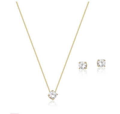 Conjunto Ponto De Luz Cristal