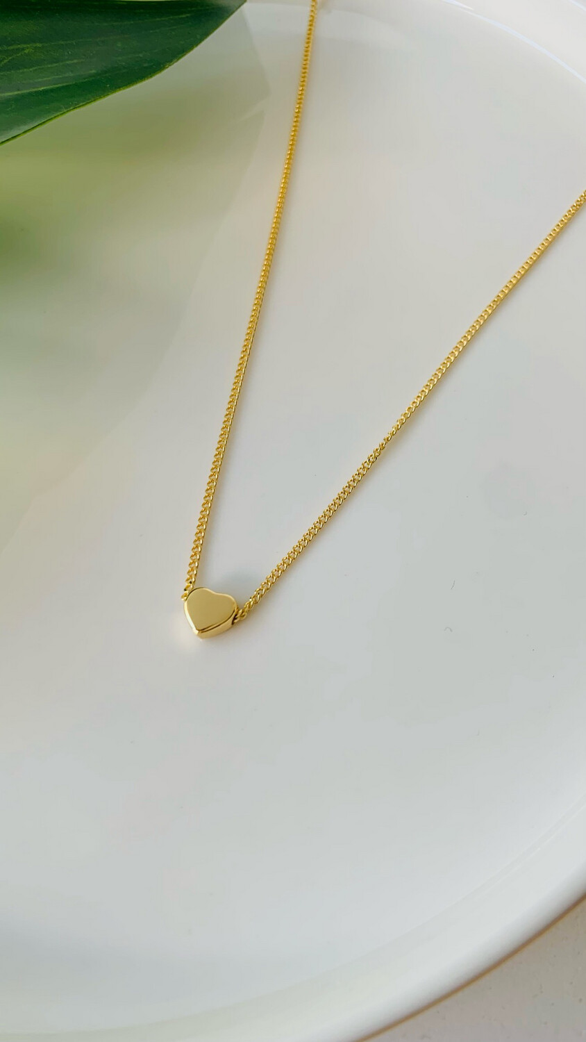 Choker Solitário Coração