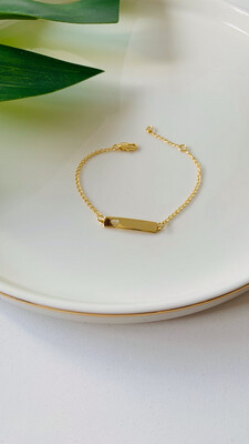 Pulseira Infantil Coração