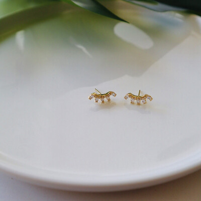 Ear Cuff Delicado Cristal
