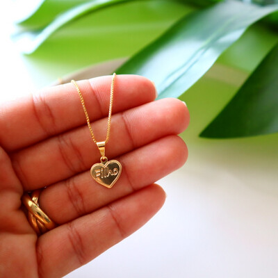 Colar Coração Filho