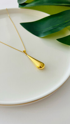 Colar Gota Lisa