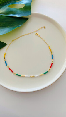 Choker Boho Cores