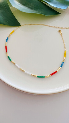 Choker Boho Cores