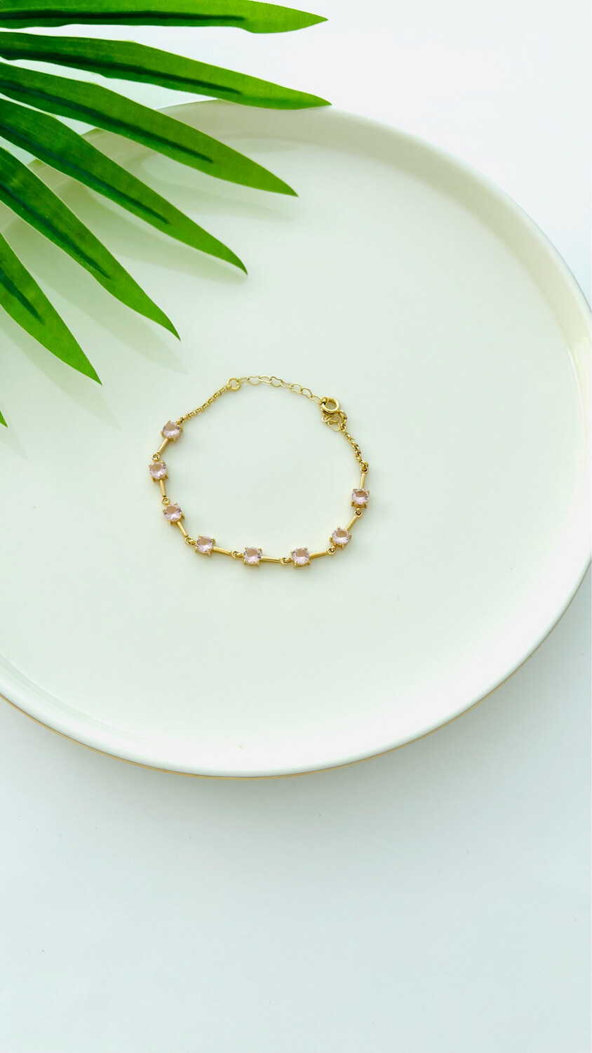Pulseira Delicada Quartzo
