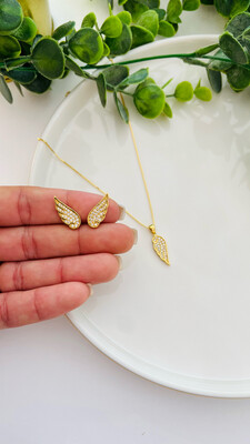 Conjunto Asas Cravejadas
