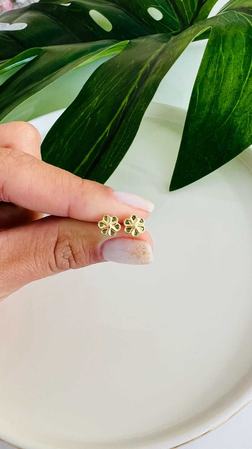 Brinco Flor Lisa
