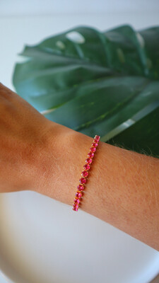 Pulseira Riviera Pink Rubelita
