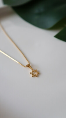 Colar Estrela de Davi