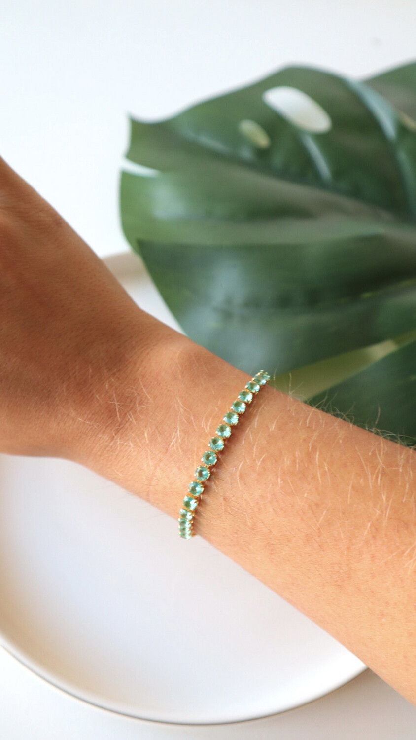 Pulseira Corrente Riviera Aqua