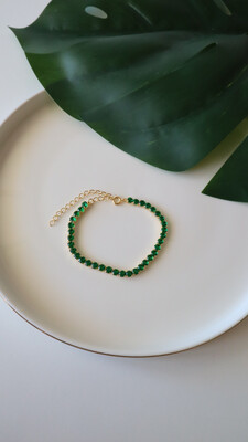 Pulseira Esmeralda Riviera