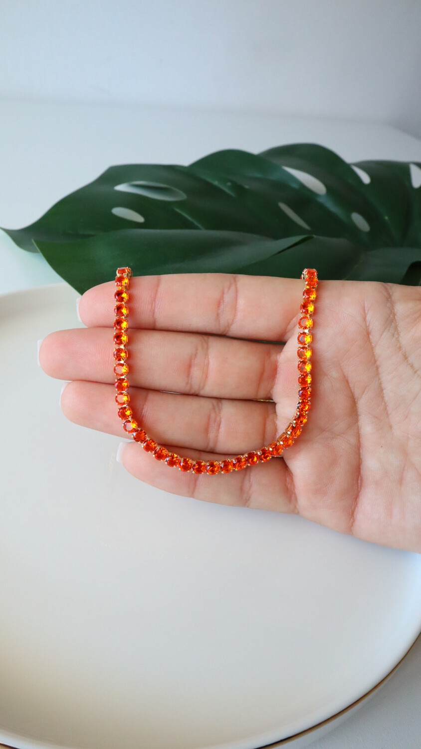 Colar Riviera Tangerina