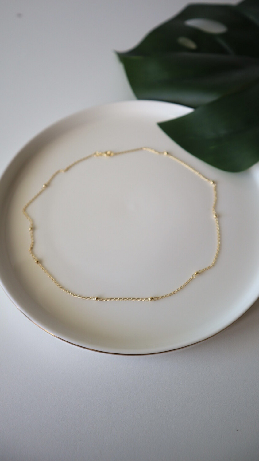 Choker Delicada Bolinhas