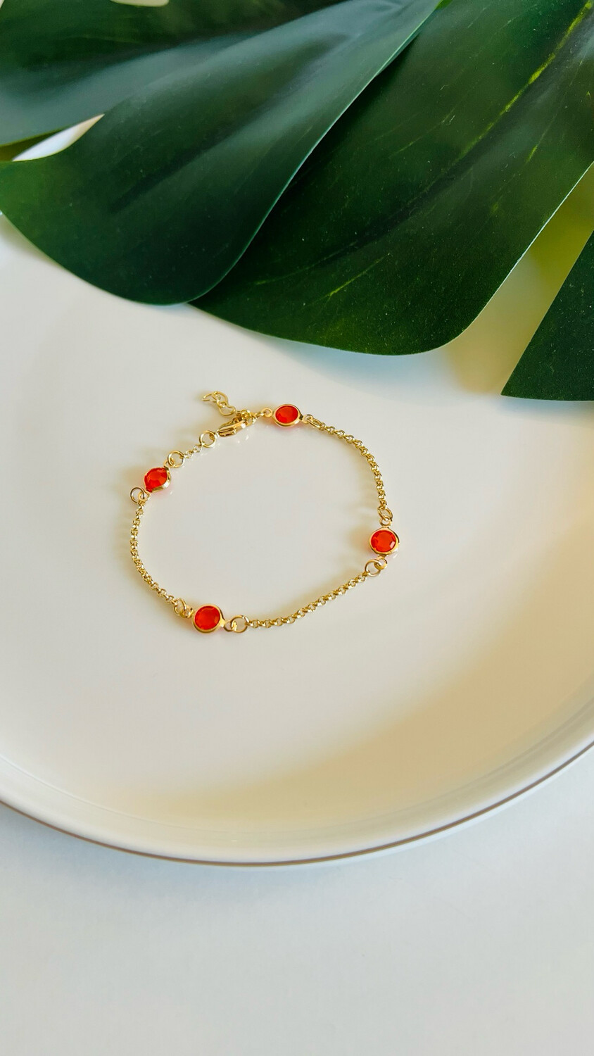 Pulseira Ponto de Luz Tangerina