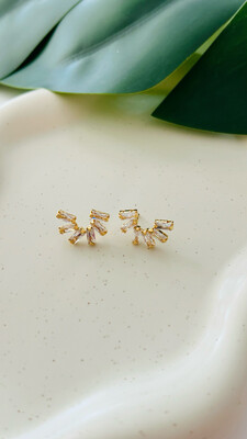 Ear Cuff Navete Cristal