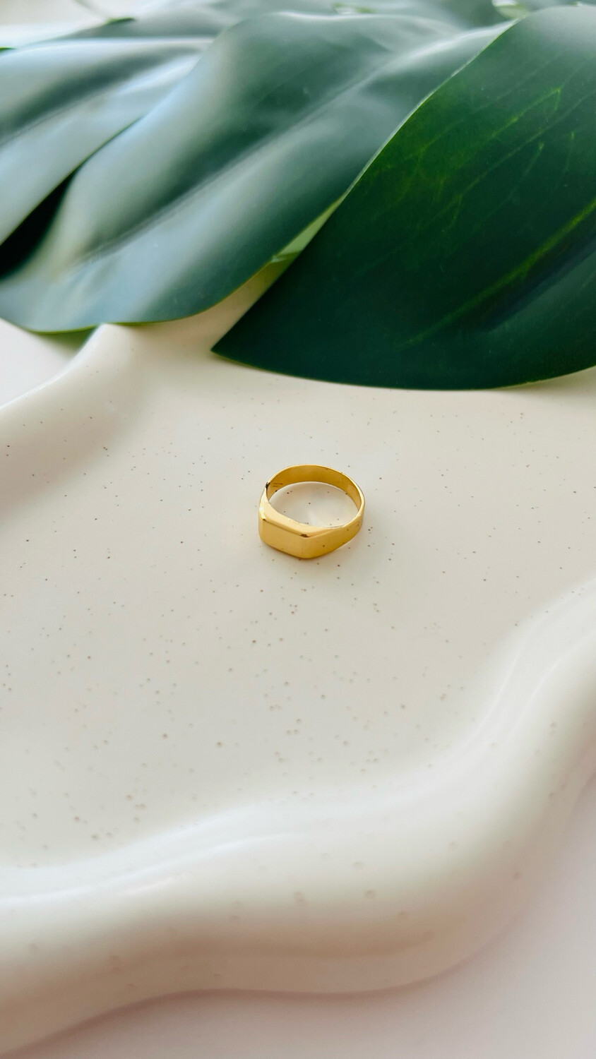 Anel Mindinho Retangular