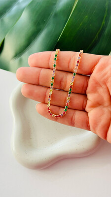 Choker Riviera Pedras Redondas