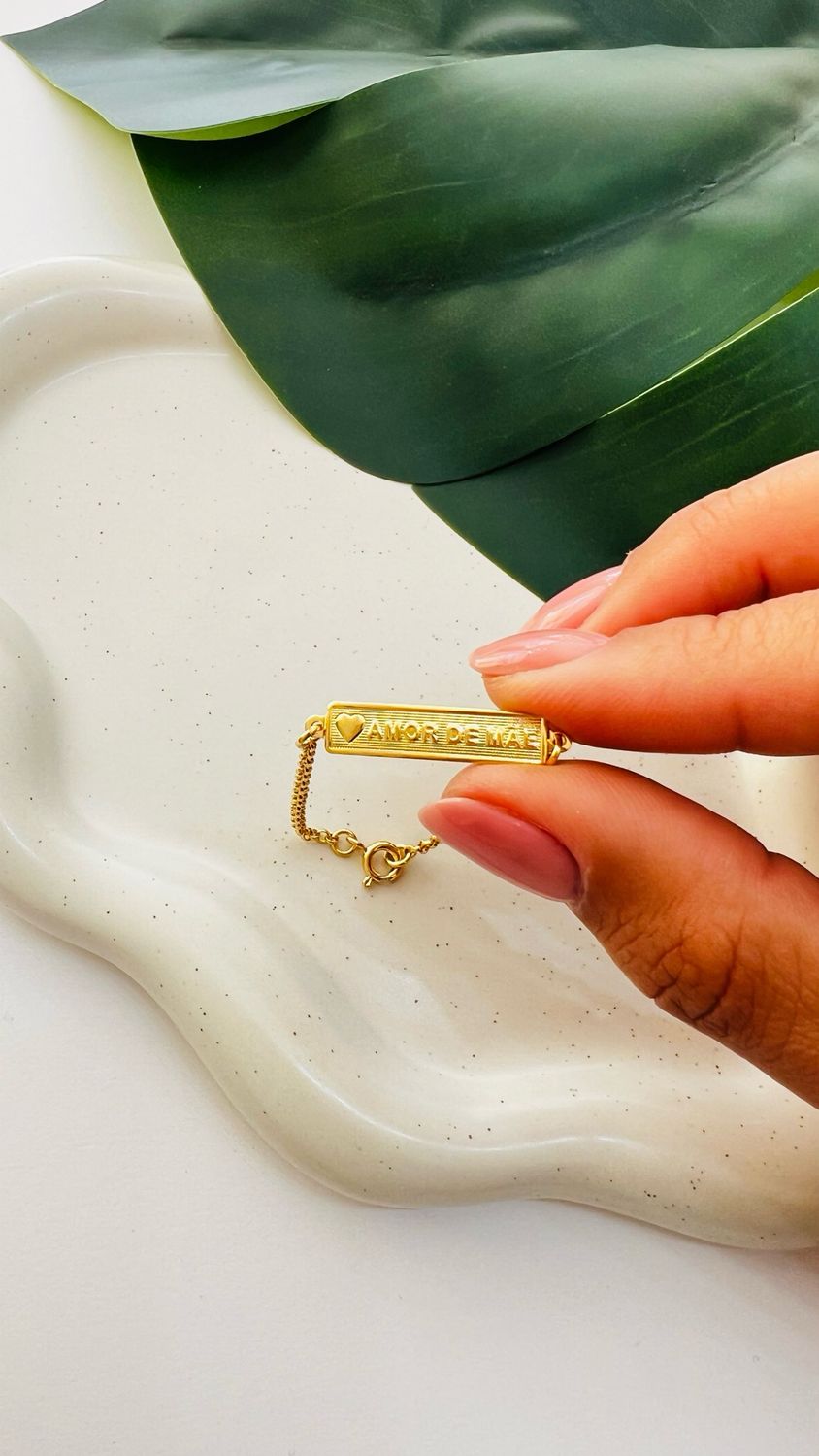 Pulseira Infantil “Amor de Mãe”