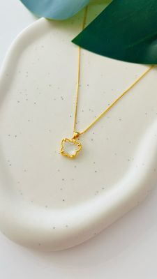 Colar Borboleta Cristal