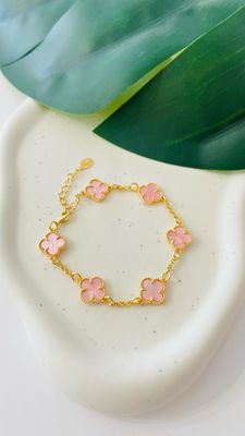 Pulseira Flor Madrepérola