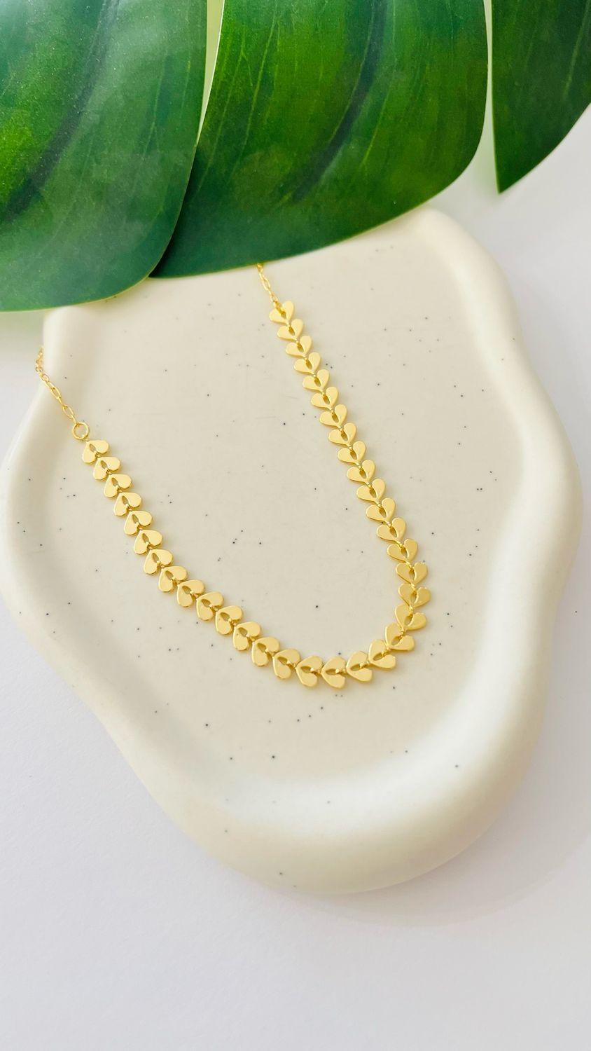Choker Trabalhada Corações