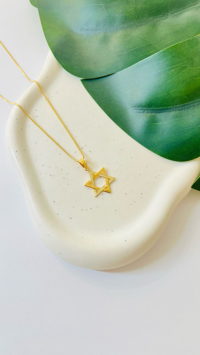 Colar Estrela de Davi