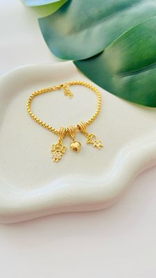 Pulseira de Filhos Coração