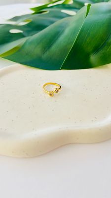 Anel Falange Cristal