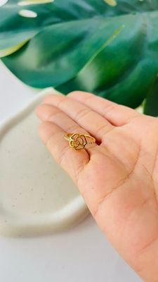 Anel Rosa Delicada