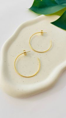 Argola Clássica Fina