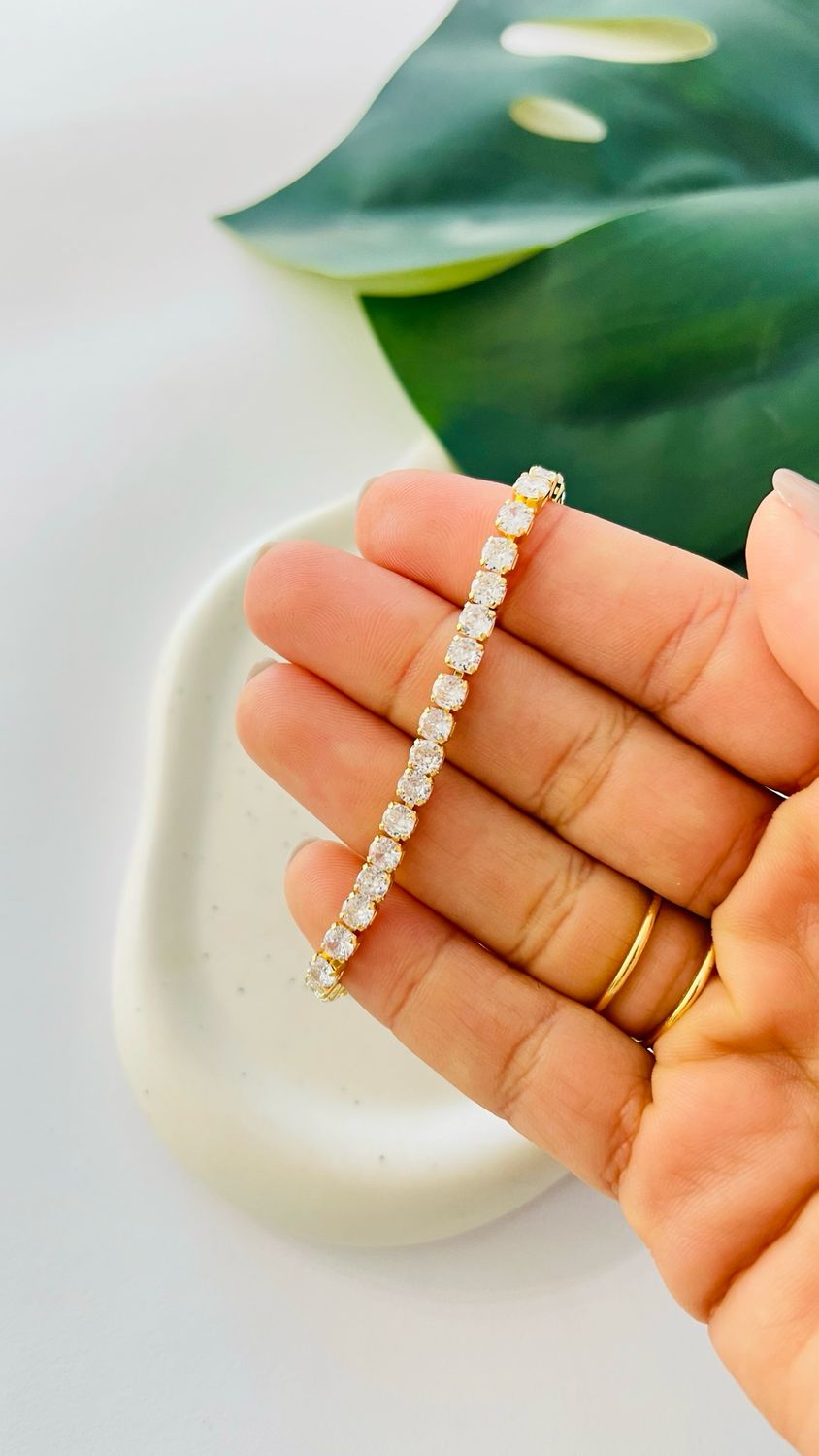 Pulseira Maxi Riviera Cristal