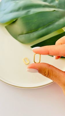 Argolinha Lisa Clip