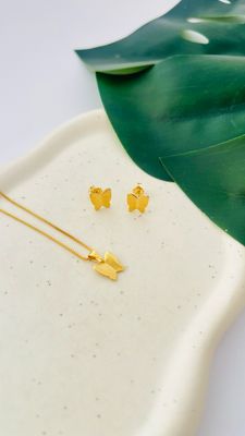 Conjunto Delicado Borboleta
