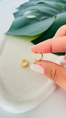 Argola Delicada Trabalhada