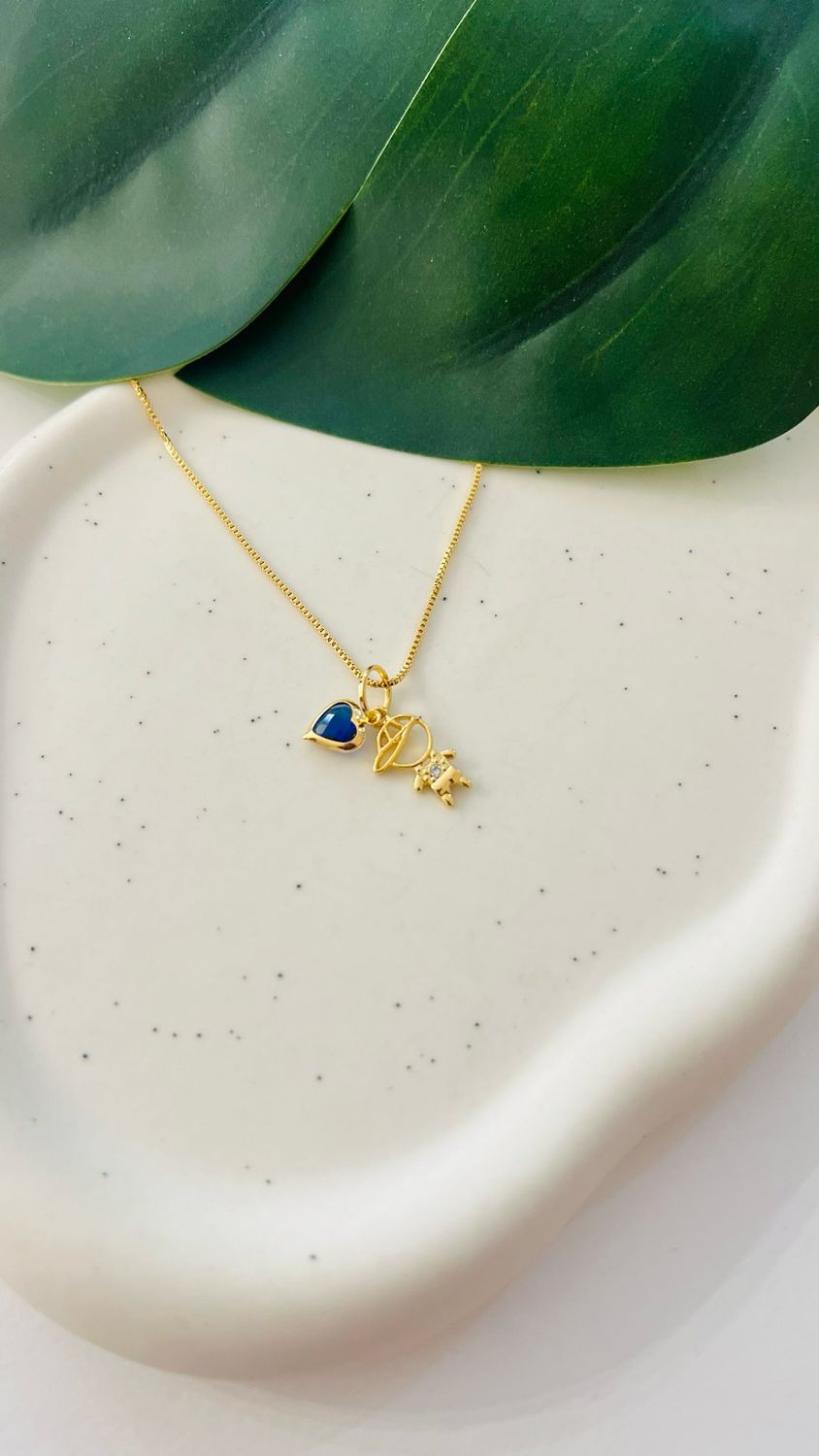 Colar Menino Coração