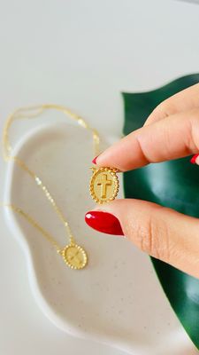 Escapulário Delicado Cruz