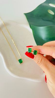 Conjunto Retangular Esmeralda