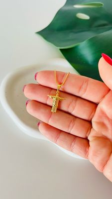 Colar Cristo Redentor Delicado