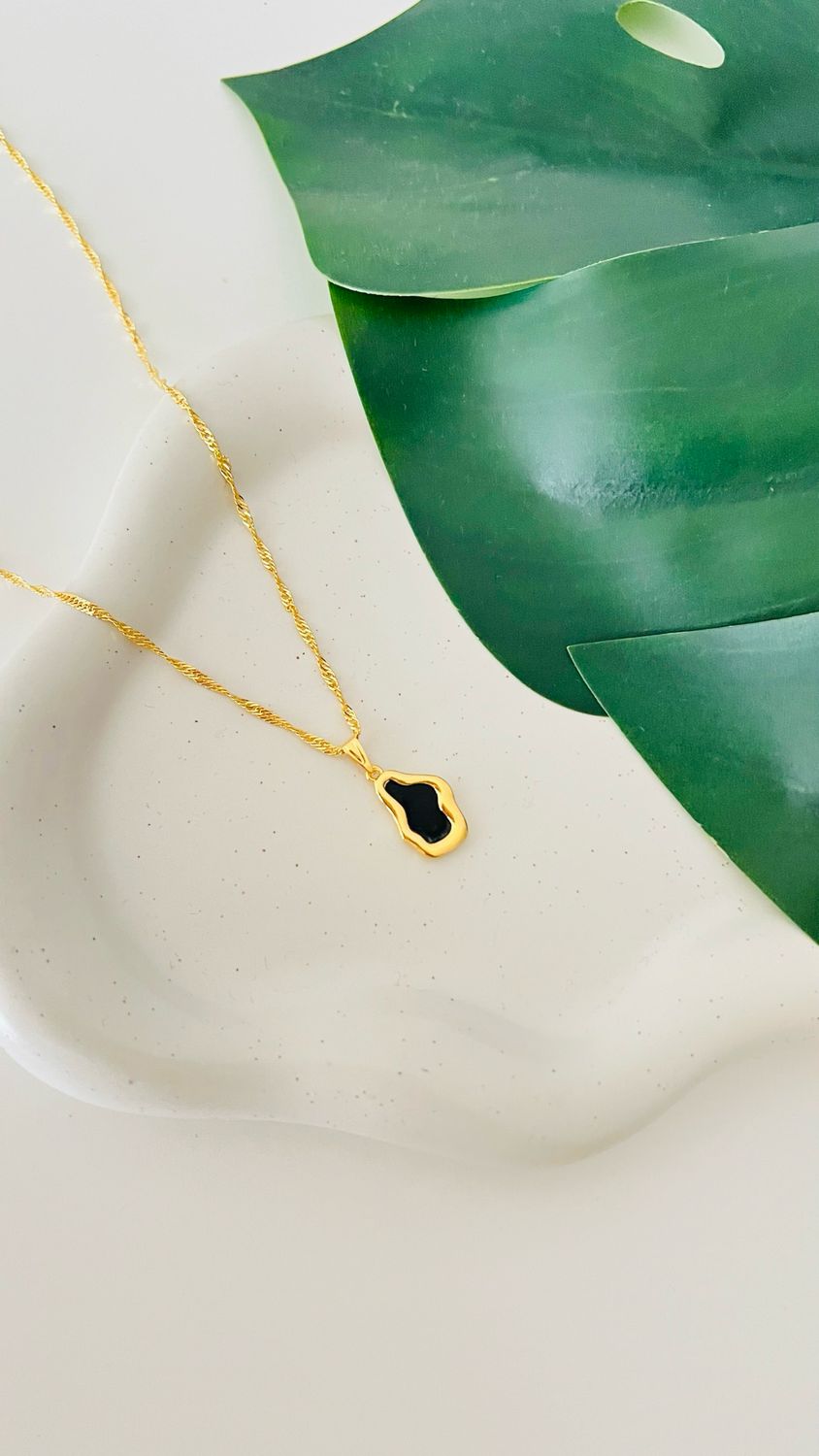 Colar Madrepérola Negra Orgânica