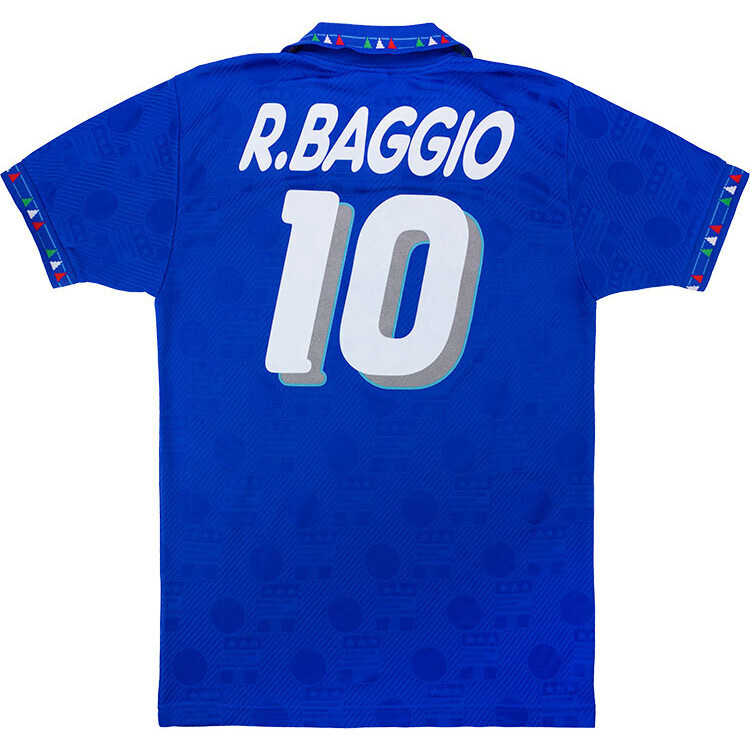 1994 Italy Home Shirt R.Baggio #10