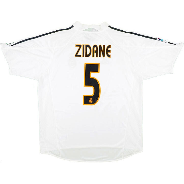 2004-05 Real Madrid Home Shirt Zidane #5