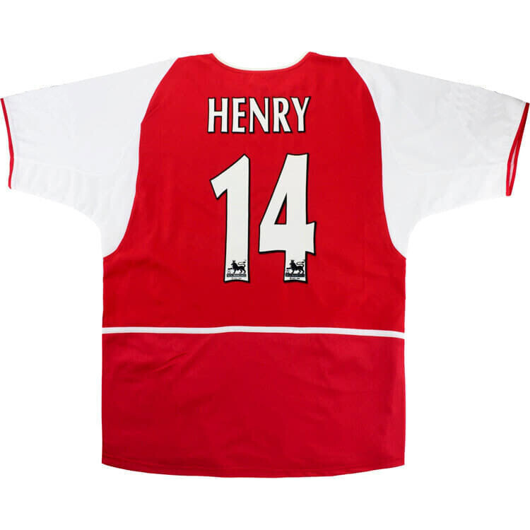 2002-04 Arsenal Home Shirt Henry #14