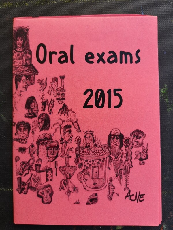 Oral exams 2015