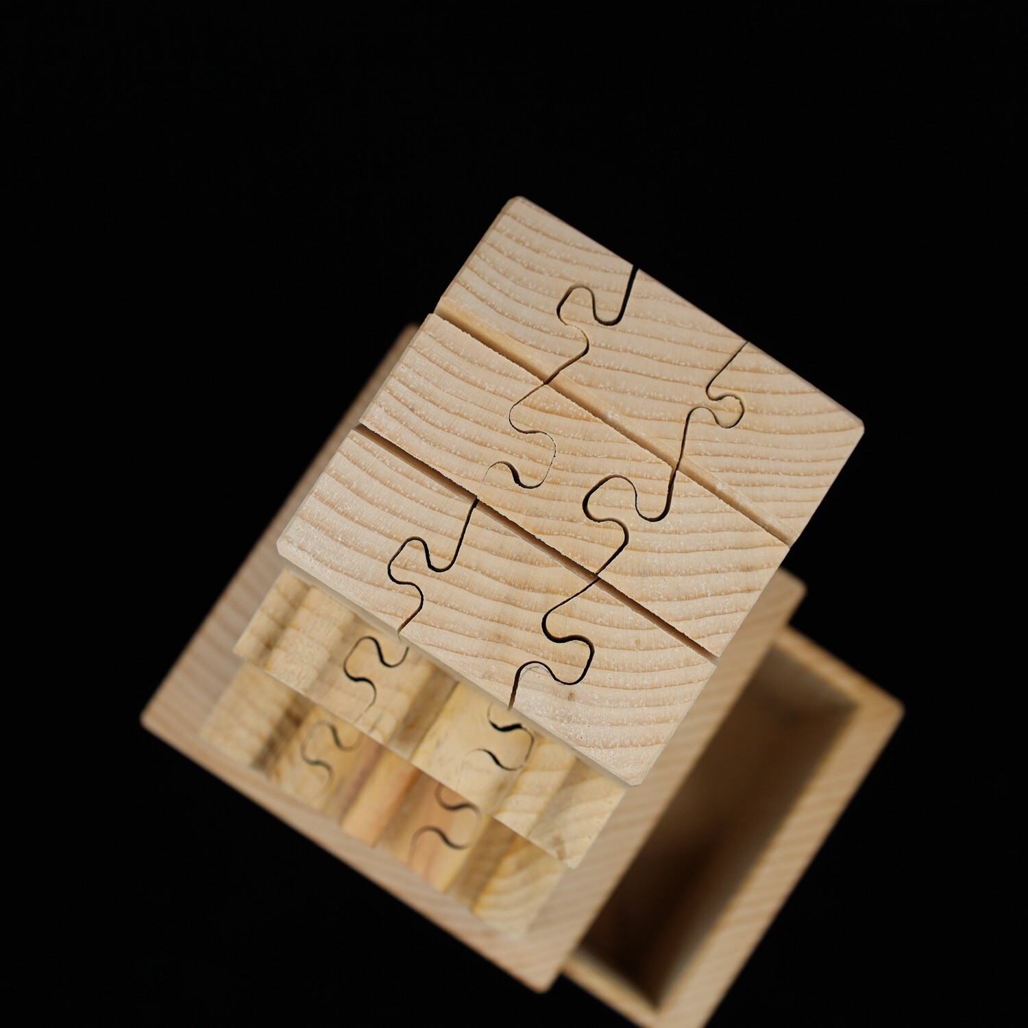 Handmade Arvenwürfel *CembraCube* unbehandelt 3d Puzzle