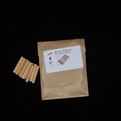 Ersatz Spielstäbchen tschau 6® 10Stk.